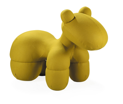 Leisure Kids Modern Fiberglass Chairs Upholstered Fabric Pony Chair