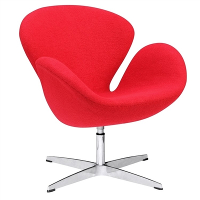 Sillones modernos del hotel del eslabón giratorio los 72*64*81cm con la base de la aleación de aluminio