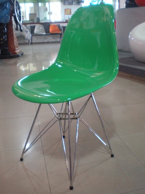 Sillas modernas del restaurante del ABS al aire libre, Eames que cena sillas laterales