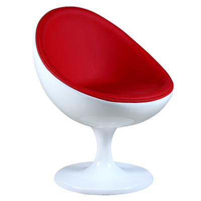 La fibra de vidrio moderna Shell está en la luna la silla de la barra de la forma con la base los 60*64*80cm del eslabón giratorio